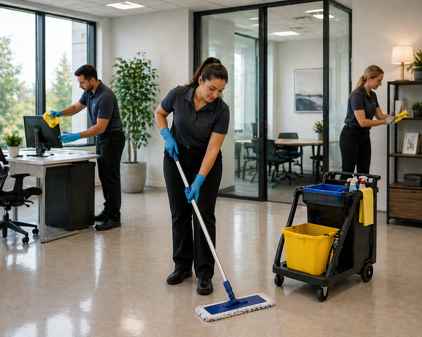 Commercial cleaning